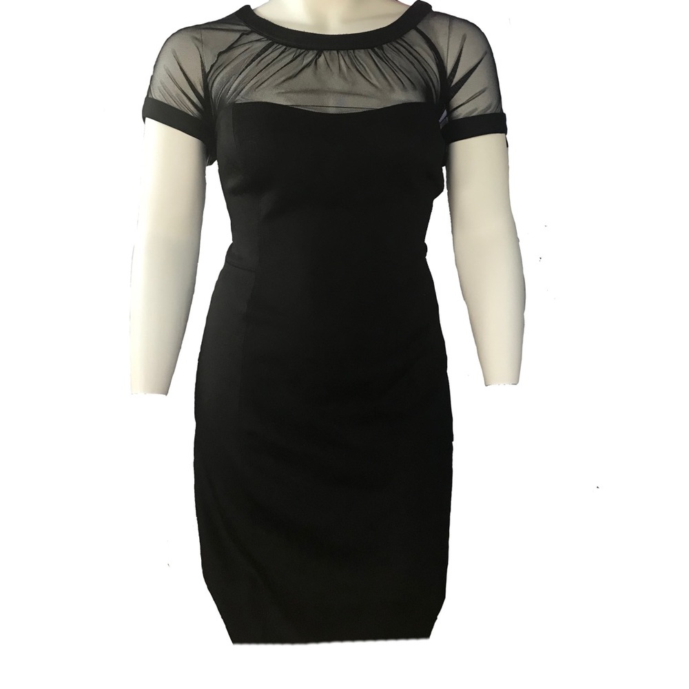 Enfocus Women Little Black Sheath Dress Sz 20W